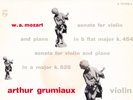 PHILIPS  MINIGROOVE - HASKIL GRUMIAUX / MOZART VIOLIN SONATAS KV 454 526 NM