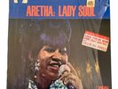 Aretha Franklin Lady Soul Atlantic Vinyl Record LP Shrink Hype SD8176 Blue Green
