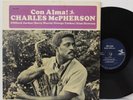 Charles McPherson LP “Con Alma ”   Prestige 7427   RVG Mono   SIGNED