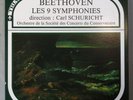 G438 Beethoven Complete 9 Symphonies Schuricht 7LP Trianon TRI 33333/9 Stereo