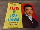 Elvis Presley 47-9670 If I Can Dream / Edge of Reality W/PS  (1968) RCA Orange