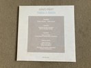 Arvo Pärt ‎Tabula Rasa 1984 vinyl LP gatefold ECM 1275 / 817 764-1, Very good