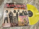Iron Maiden Unleash The Beast LP Live 1981 Color Vinyl + 1998 Promo CDROM
