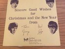 HE BEATLES - 1ST FAN CLUB FLEXI rare ORIGINAL UK 1963 BEAT WITH PICTURE SLEEVE