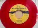RED SAUNDERS-BLUE LAKE 101 RED VINYL RARE R&B JAZZ 45 SUMMERTIME/RIVERBOAT