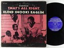 Blind Snooks Eaglin - That's All Right LP - Prestige Mono DG