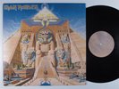 IRON MAIDEN Powerslave CAPITOL LP VG++ textured cover k