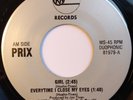 PRIX: Girl 7” Vinyl Single BIG STAR Alex Chilton Chris Bell ORK Records NEW