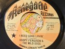 Garage Roots Rock 45 Hoopy Ferguson & the Wild Dogs I Need Good Lovin' NRBQ HEAR