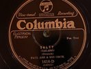 Columbia 1616D Paul Ash Orch SALTY  78rpm JAZZ 1928 E w sleeve