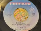 Northern Soul 45 Allison & Calvin Turner Shake What Your / Yeah Memories HEAR