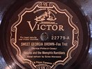 Victor 22779 Snooks Memphis Ramblers SWEERT GEORGIA BROWN  78rpm JAZZ 1931  EE-