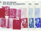 FINE ARTS QUARTET - BARTOK the 6 string quartet - MUSICAPHON 3xLPs NM
