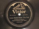 JAZZ ORIGINAL DIXIELAND 'JASS' BAND Livery Stable Blues VICTOR 18255  V+