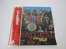BEATLES SGT.PEPPER'S LONELY HEARTS CLUB BAND AP-8163 with OBI Japan LP Red Vinyl