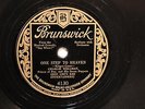 PERSONALITY CHARLIE WELLMAN One Step To Heaven BRUNSWICK 4130  EE+/E