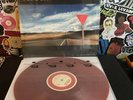 PEARL JAM Yield 2LP VG++ RED & BLACK VINYL W/HYPE STICKER 25TH ANNIVERSARY