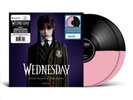 Wednesday Netflix Season 1 Soundtrack Pink/Black Split 2LP Vinyl *SEE PICS*
