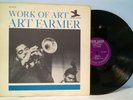 ART FARMER Work Of Art '62 New Jazz MONO purple trident RVG allstar line up NICE