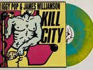 Iggy Pop James Williamson KILL CITY Vinyl LP BOMP Colored Burst Vinyl Rare