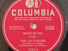 Trio Los Panchos Navidad Y Ano Nuevo Noche De Paz Columbia Latin 78 RPM HEAR