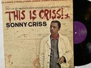 Sonny Criss ‎– This Is Criss  1966 Prestige Mono Paul Chambers RVG NM