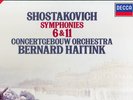 DECCA 411 939 - SHOSTAKOVICH - SYMPHONIES NO. 6 & 11 - HAITINK - 2LP EX+/NM