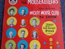 DISNEY   WE'RE THE MOUSEKETEERS / MICKEY MOUSE CLUB   LP 1957   VG/VG   ZORRO