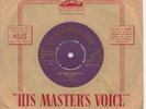 RICKY JAMES knee deep in the blues*bluer than blue 1957 UK HMV GOLD 7