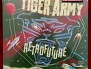 TIGER ARMY Retrofuture Half Blood / Green Vinyl Record LP - Horrorpops Creepshow