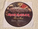 1983 IRON MAIDEN Piece of Mind Vinyl PICTURE DISC LP EMI Capitol ORIGINAL EX