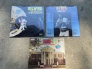 3 Vintage Elvis Sealed Vinyl Records LP Moody Blue Graceland  Aloha Satellite