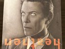 David Bowie Heathen LP Blue Vinyl Record