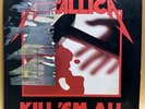 Metallica Kill 'Em All 60766-1 With Lyric Inner Sleeve