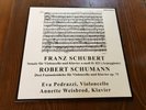 EVA PEDRAZZI & WEISBROD SCHUBERT ARPEGGIONE MIRECOURT SIGNED NUMBERED 205/300