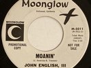 John English III And The Lemondrops – Moanin'– Moonglow – M-5011 - 1966 Promo NM