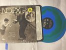 NOFX - First Ditch Effort Blue and Green Smash Color Vinyl LP Fat Wreck Chords