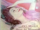 Paul Weston Music For Memories Capitol Records Vinyl LP
