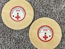 2 WWII AMERICAN RED CROSS WW2 Audiodisc Recorded Message from Serviceman
