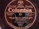 Columbia  1306D Jan Garber Orch SISTER KATE/Best Gal  Jazz 78 rpm E 1928