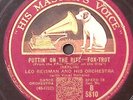 LEO REISMAN PUTTIN ON THE RITZ/WARING'S PENNSYLVANIANS WITH YOU  78 RPM 188-53