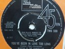 MARTHA AND THE VANDELLAS   YOU'VE BEEN IN LOVE TOO LONG   TMG 530