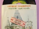 Beatles George Harrison US 45 Apple 1828 WHAT IS LIFE / APPLE SCRUFFS W/PS