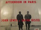 vinyle 33T  John Lewis & Sacha Distel Afternoon in Paris eo 1975