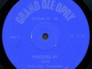 WILLIE NELSON FARON YOUNG GRAND OLE OPRY ORIGINAL RADIO SHOW BROADCAST RECORD