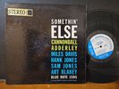 Cannonball Adderley Somethin' Else 1964 Blue Note Ear Art Blakey Miles Davis RVG