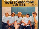 The Beach Boys, Sloop John B, 45 Picture Sleeve Cover Original Mint or Near NOS.