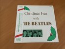 LP THE BEATLES CHRISTMAS FUN WITH THE BEATLES JAPAN MFPM-86Y51 WHITE WAX 10 INCH