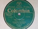 two vintage Ukrainian music Columbia 78rpm records - Pawla Humeniuka