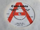 GEORGIE FAME  'YEAH YEH YEH / PEACH AND TEACH' DEMO 45 UK COLUMBIA 1964